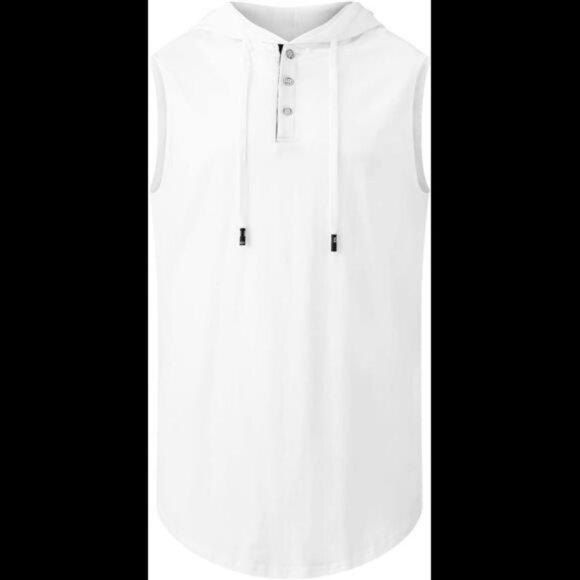 Men's S-5X Short/Long Sleeve Fashion Athletic Hoodies Sport Sweatshirt Hip Hop P - Picture 1 of 4